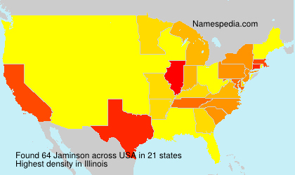 Surname Jaminson in USA Surname Jaminson in USA