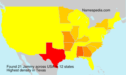 Surname Jammy in USA Surname Jammy in USA