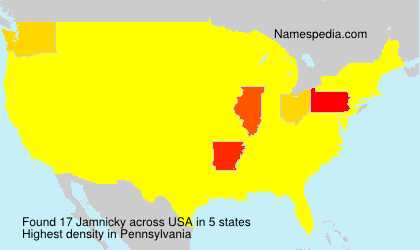 Surname Jamnicky in USA Surname Jamnicky in USA
