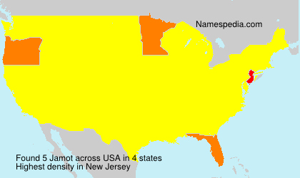 Surname Jamot in USA Surname Jamot in USA