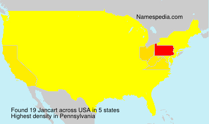 Surname Jancart in USA Surname Jancart in USA