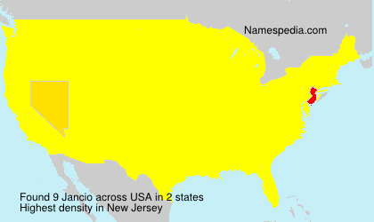 Surname Jancio in USA Surname Jancio in USA