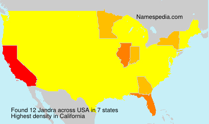 Surname Jandra in USA Surname Jandra in USA