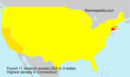 Surname Janeczk in USA Surname Janeczk in USA