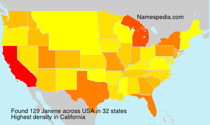 Surname Janene in USA Surname Janene in USA