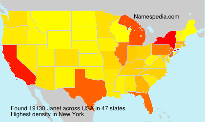 Surname Janet in USA Surname Janet in USA