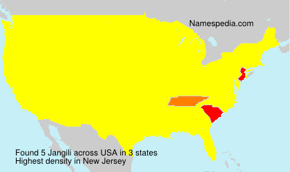 Surname Jangili in USA Surname Jangili in USA
