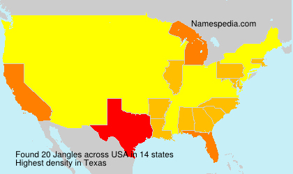 Surname Jangles in USA