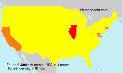Surname Janitzky in USA Surname Janitzky in USA