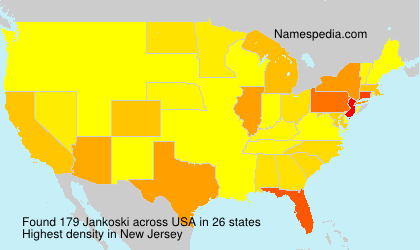 Surname Jankoski in USA Surname Jankoski in USA