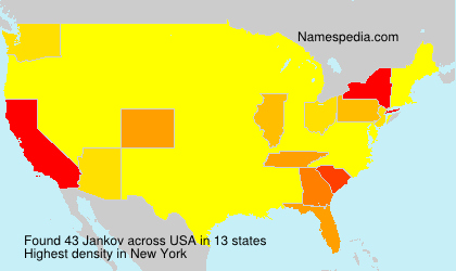 Surname Jankov in USA Surname Jankov in USA