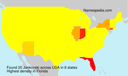 Surname Jankovski in USA Surname Jankovski in USA