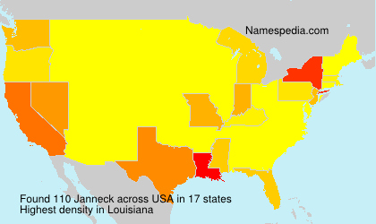 Surname Janneck in USA Surname Janneck in USA