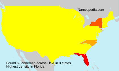 Surname Janneman in USA Surname Janneman in USA