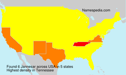 Surname Jannesar in USA Surname Jannesar in USA