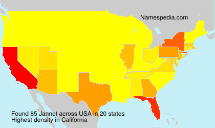 Surname Jannet in USA Surname Jannet in USA