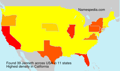 Surname Janneth in USA Surname Janneth in USA