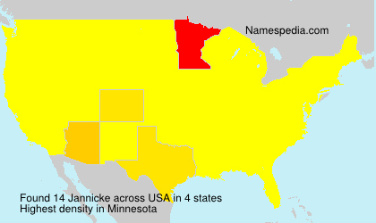 Surname Jannicke in USA Surname Jannicke in USA