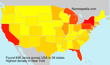 Surname Janos in USA Surname Janos in USA