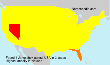 Surname Janoschek in USA Surname Janoschek in USA