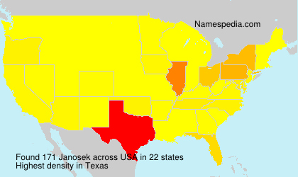Surname Janosek in USA Surname Janosek in USA