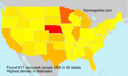 Surname Janousek in USA Surname Janousek in USA