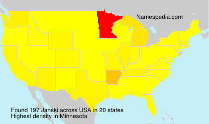Surname Janski in USA Surname Janski in USA