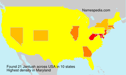Surname Jantuah in USA Surname Jantuah in USA