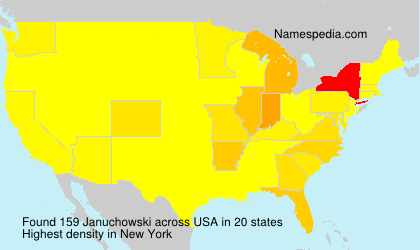 Surname Januchowski in USA Surname Januchowski in USA
