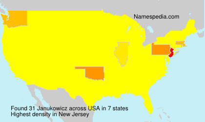 Surname Janukowicz in USA Surname Janukowicz in USA
