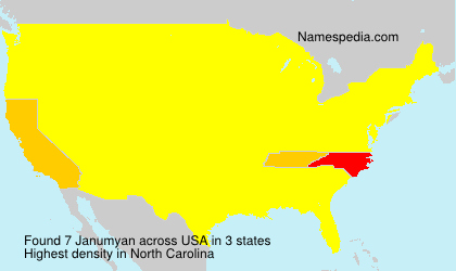Surname Janumyan in USA Surname Janumyan in USA
