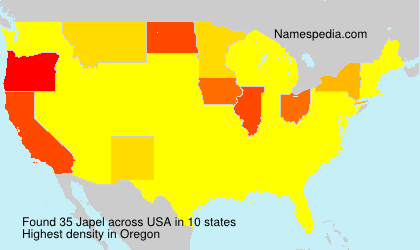 Surname Japel in USA Surname Japel in USA