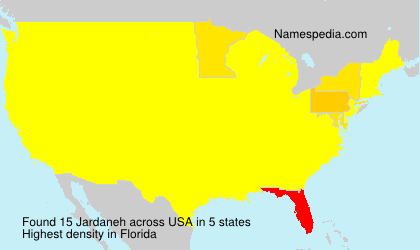 Surname Jardaneh in USA Surname Jardaneh in USA