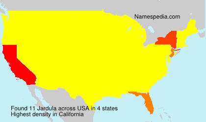 Surname Jardula in USA Surname Jardula in USA