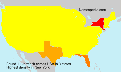 Surname Jarmack in USA Surname Jarmack in USA