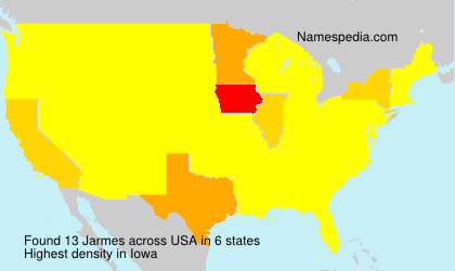 Surname Jarmes in USA Surname Jarmes in USA