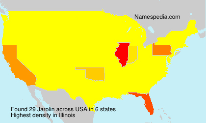 Surname Jarolin in USA Surname Jarolin in USA