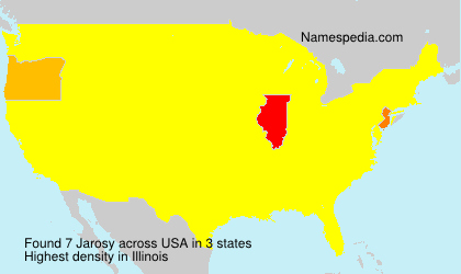 Surname Jarosy in USA Surname Jarosy in USA