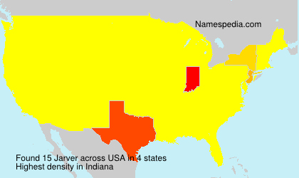 Surname Jarver in USA Surname Jarver in USA