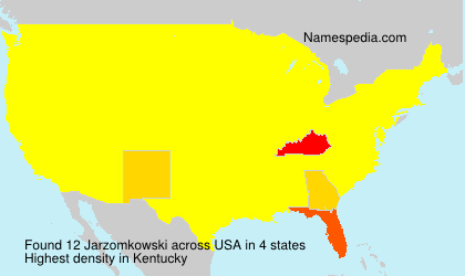 Surname Jarzomkowski in USA Surname Jarzomkowski in USA