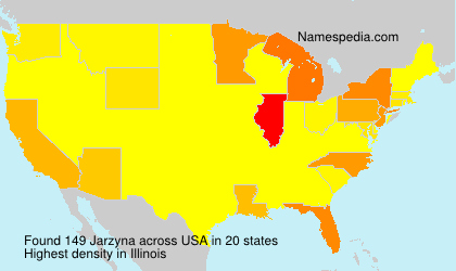 Surname Jarzyna in USA Surname Jarzyna in USA