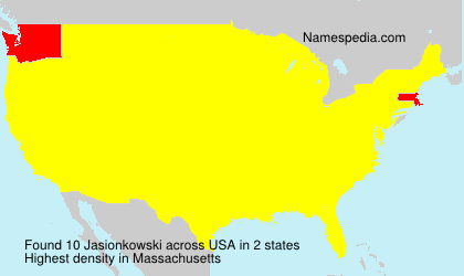Surname Jasionkowski in USA Surname Jasionkowski in USA