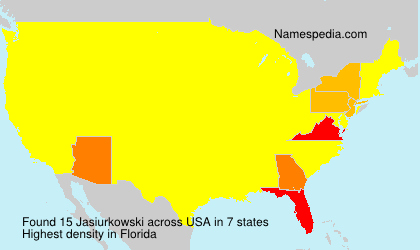 Surname Jasiurkowski in USA Surname Jasiurkowski in USA
