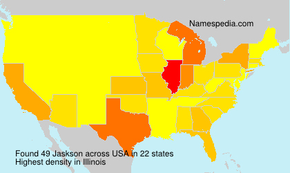 Surname Jaskson in USA