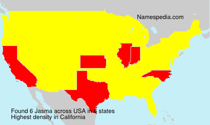 Surname Jasma in USA Surname Jasma in USA