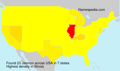 Surname Jasmon in USA Surname Jasmon in USA