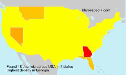 Surname Jasnicki in USA Surname Jasnicki in USA
