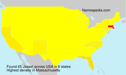 Surname Jasset in USA Surname Jasset in USA