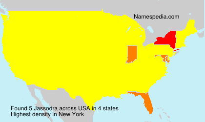 Surname Jassodra in USA Surname Jassodra in USA
