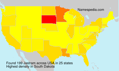 Surname Jastram in USA Surname Jastram in USA